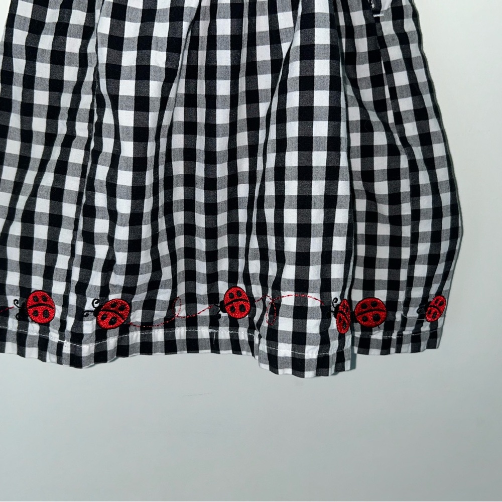 vintage Gymboree lil lady bug pinafore/bloomer set 12-18 months EUC - Picture 7 of 11